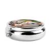 Mother and Child Round Pill Organizer with 3 Compartments, Portable Travel Pill Case view 2