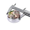 Mother and Child Round Pill Organizer with 3 Compartments, Portable Travel Pill Case view 3