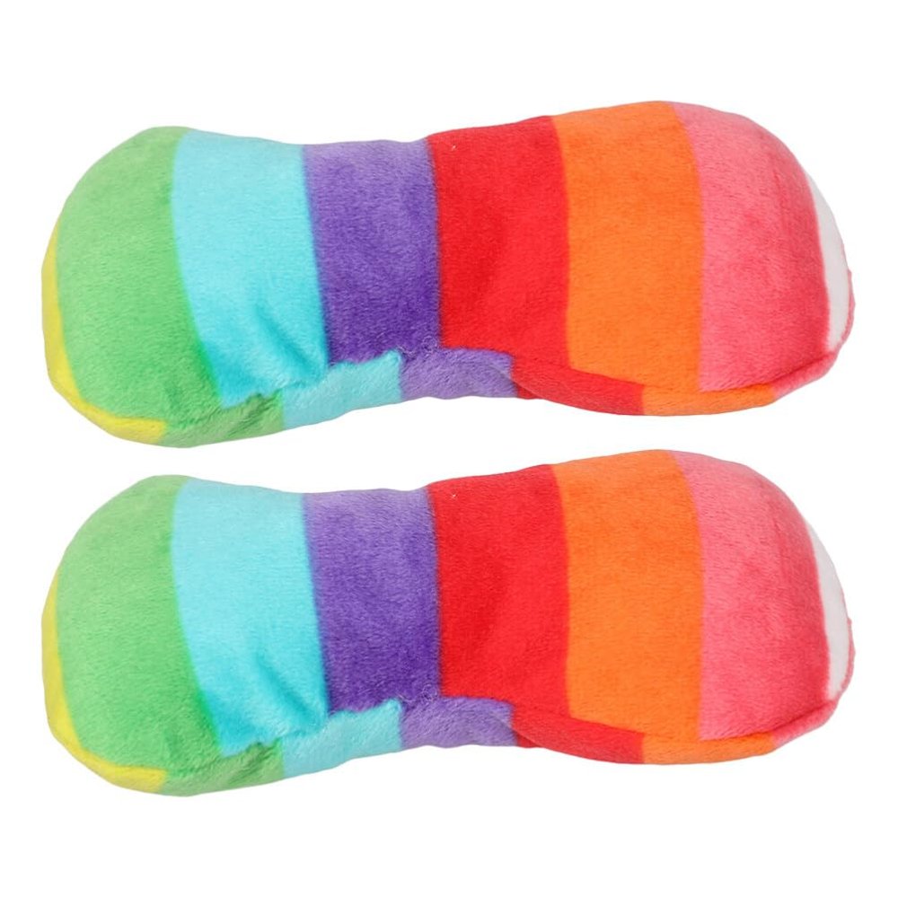 Milisten Plush Dog Toy - 2 Pieces