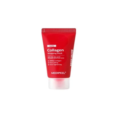 MEDI-PEEL Red Lacto Collagen Wrapping Mask Travel Kit, 3 x 15 mL