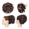 Synthetic Messy Bun Chignon Hairpiece with Elastic Band, 85 g view 1