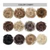 Synthetic Messy Bun Chignon Hairpiece with Elastic Band, 85 g view 4
