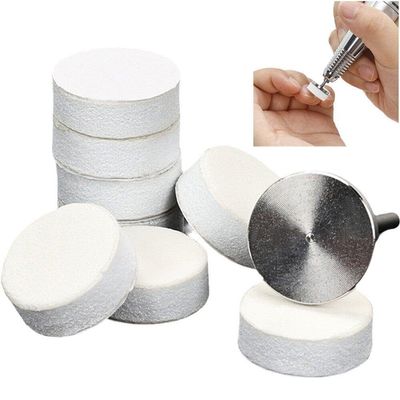 AMOYER 50-Piece 15 mm Foot File Sanding Discs