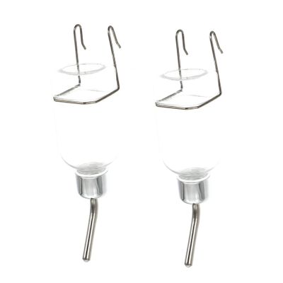 ORFOFE Hanging Water Dispenser for Pets - 2 Pack