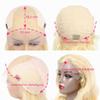 Blonde Human Hair Wig, 20 Inches view 3