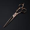 6-Inch Hair Cutting Scissors, Professional 440C Steel, Rose Gold Hairdressing Shears for Cutting and Thinning view 2