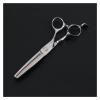 Professional Pet Hair Scissors with Razor Edge, Flat and Texturizing Shears, 15% Thinning view 3