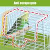 Bird Carrier Cage, Wire Travel Carrier for Budgies, Cockatiels and Medium-Sized Parrots view 3