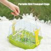 Bird Carrier Cage, Wire Travel Carrier for Budgies, Cockatiels and Medium-Sized Parrots view 4
