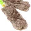 Dingo 3-Pack Faux Fur Squeaky Dog Toys, 55 cm, Bungee Handle for Agility, Training and Fetch, Green (Z30028) view 4