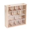 Qcwwy Hamster Maze, Interactive Wooden Pet Toy with Acrylic Glass for Small Pets view 2
