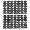 Wear-Resistant Rubber Heel Repair Pads, 56-Piece Set view 4