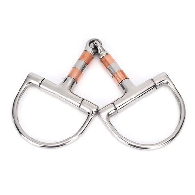 Qcwwy High-Strength Stainless Steel Horse Bit with Copper Rollers