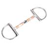 Qcwwy High-Strength Stainless Steel Horse Bit with Copper Rollers view 3