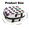 Women's Menstrual Pad Storage Bag, Skull-2070 view 3