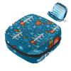 Zippered Menstrual Product Storage Pouch, Merry Christmas-1864 view 1