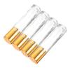 Healeved 10 ml Glass Roll-On Bottles, Glass and Plastic, 4-Pack view 1