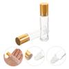Healeved 10 ml Glass Roll-On Bottles, Glass and Plastic, 4-Pack view 2