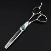 CAFIEDR 6-Inch Hair Cutting Scissors, Professional JP440C Steel, Turquoise view 3