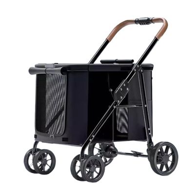 PIPONS Pet Stroller - Foldable Pet Stroller with 4 Wheels