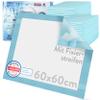 Harmony Care 100-Pack Disposable Incontinence Bed Pads with Fixing Strips, 60 x 60 cm view 1