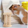 Kisangel 3-Piece Wooden Hamster Chew Toy Set view 2