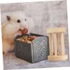 Kisangel 3-Piece Wooden Hamster Chew Toy Set view 4