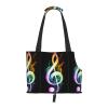 Folding Pet Carrier Bag with Colorful Music Notes view 2