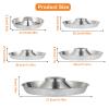 Duuclume Slow Feeder Dog Bowl, Stainless Steel, for Small and Medium Dogs, 34 cm view 2