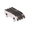 ZoRHac Sliding Door Rollers, 4-Piece Stainless Steel Strap Wheel Set, 5 mm Glass Roller Clamps for Display Cases and Mobile Counters view 3