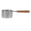 Sosoport 4-Piece Stainless Steel Pet Food Measuring Spoons with Wooden Handles view 2