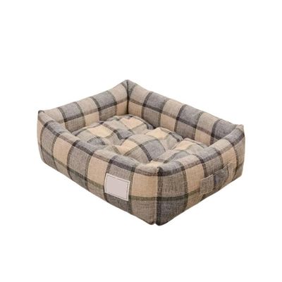 TMAOZW Square-Grid Pet Bed, Removable and Washable, Type B, 50 x 40 cm