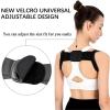 SUPBEI Posture Corrector, Adjustable Back and Shoulder Support, L, Black view 3