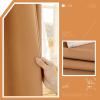 Daesar Blackout Curtains, 2-Piece Set, Orange, 96 x 115 cm view 2