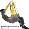 Toileting Sling for Patient Lift, Adjustable Split-Leg Mesh Sling for Shower and Home Use view 3