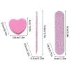 Pink Nail File and Buffer Manicure Set view 3