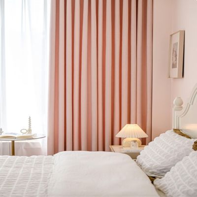 Daesar Pink Blackout Curtains, 2-Piece Set, 137 x 244 cm, Grommet-Top