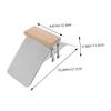 Stainless Steel Bird Perch for Birds and Parrots, Silver view 2