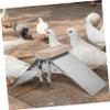 Stainless Steel Bird Perch for Birds and Parrots, Silver view 4