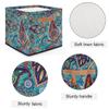 TropicalLife 36 L Collapsible Paisley Storage Basket view 3
