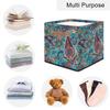 TropicalLife 36 L Collapsible Paisley Storage Basket view 4