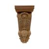 XBHGSY Carved Wood Flower Applique Ornament, 20 × 8 cm view 1