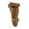XBHGSY Carved Wood Flower Applique Ornament, 20 × 8 cm view 3