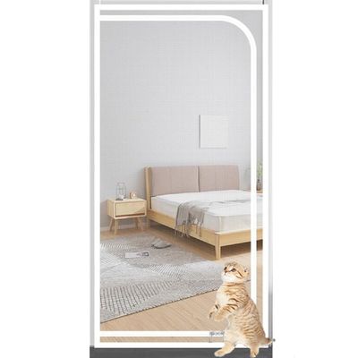 Reinforced Pet Screen Door, 90 x 210 cm, Zippered
