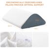 Ganondorf Knee Wedge Pillow, 20.3 cm, Premium Foam Leg Elevation Pillow view 3