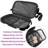 Makeup Bag with Dog Bone Pattern, White, Travel Makeup Organizer and Cosmetic Brush Bag for Women, Multicolor, 27 x 15 x 14 cm / 10.6 x 5.9 x 5.5 in view 3
