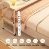 Generic Height-Adjustable Mobile Overbed Table with Wheels view 2