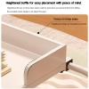 Generic Height-Adjustable Mobile Overbed Table with Wheels view 3