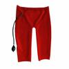 GAYLOP 100% Latex Rubber Low-Waist Brief Long Boxer Shorts, 0.4 mm, Red, XS view 1