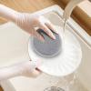 Dish Sponges, Reusable Hanging Steel-Wire Sponges, 6-Pack view 2